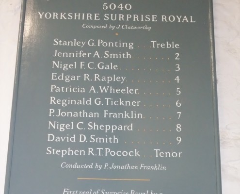 Peal Board 1983-12-10